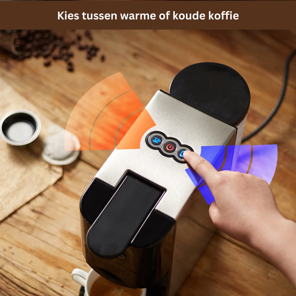 Coffee Machine - Nespresso Koffiemachine - Espresso - Maker - ijskoffie - 4 in 1