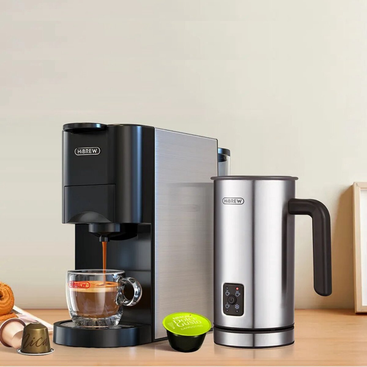 Coffee Machine - Nespresso Koffiemachine - Espresso - Maker - ijskoffie - 4 in 1