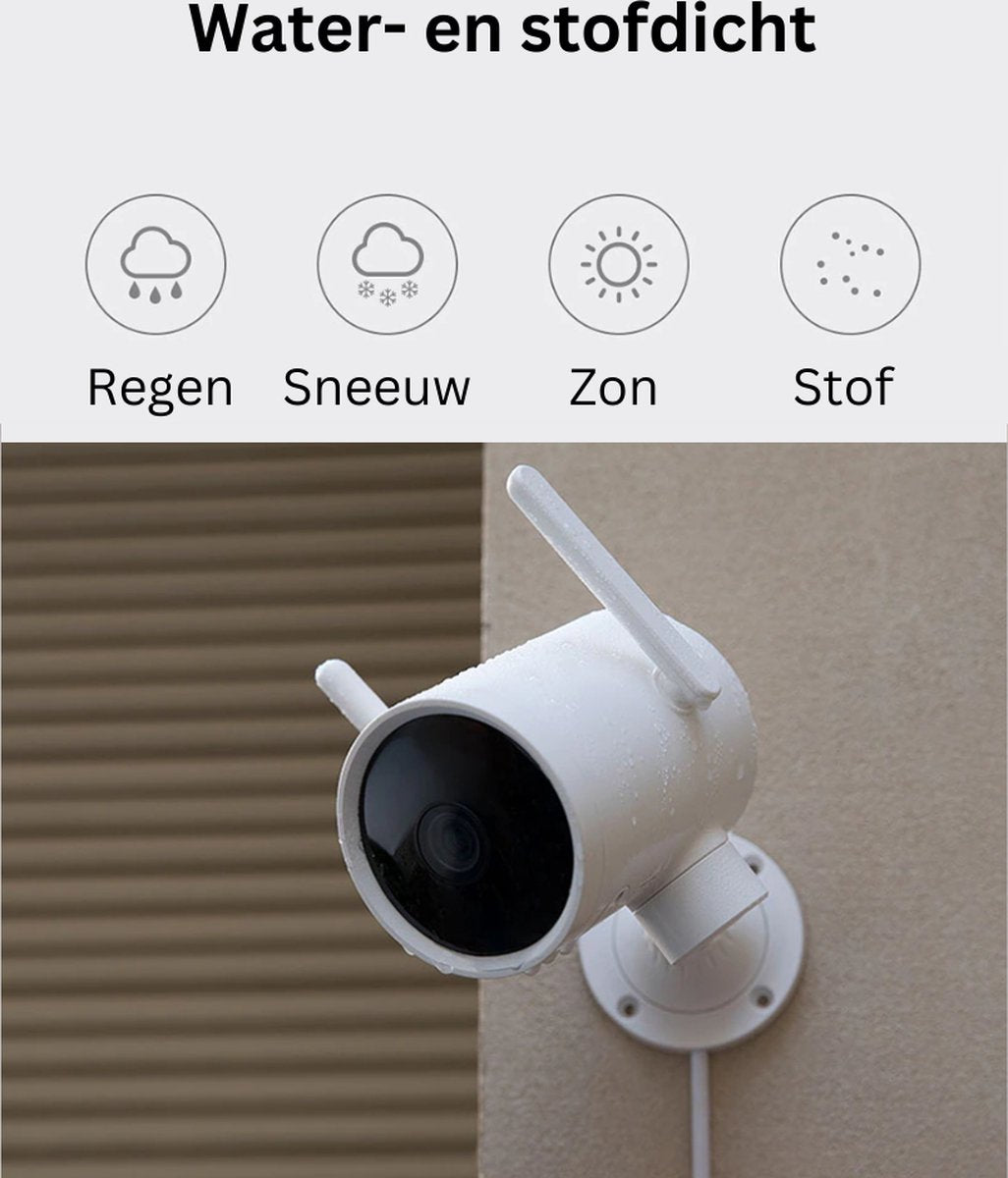 Wifi Met App - Draadloos - Bewakingscamera - Camera In Huis - Bewegingsdetectie - 32GB