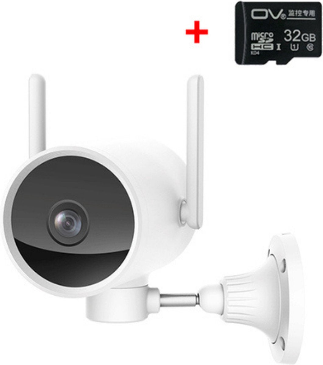 Wifi Met App - Draadloos - Bewakingscamera - Camera In Huis - Bewegingsdetectie - 32GB
