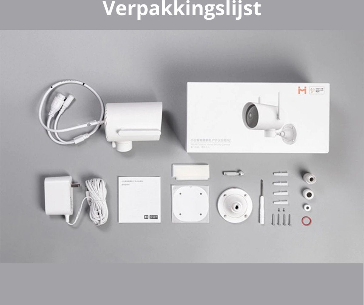 Wifi Met App - Draadloos - Bewakingscamera - Camera In Huis - Bewegingsdetectie - 32GB