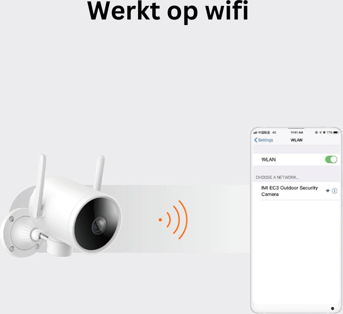 Wifi Met App - Draadloos - Bewakingscamera - Camera In Huis - Bewegingsdetectie - 32GB