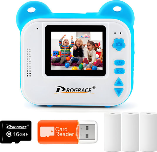 Fotocamera Kinderen - Polaroid - Jongens & Meisjes - Scherp beeld - Foto’s en Video’s - Inclusief Games - 32 GB