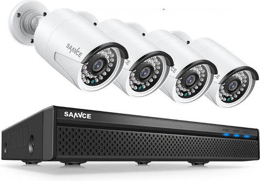 Buitencamera Wifi Met App - Draadloos - Bewakingscamera - Camera In Huis - Bewegingsdetectie - 1TB