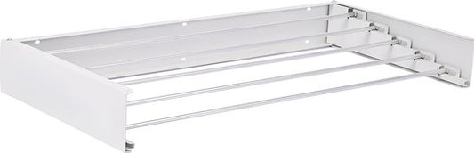 Novoz Wanddroogrek - Inklapbaar - Droogrek - Wasrek - 4 M drooglengte - 80 CM x 5 - Zwart